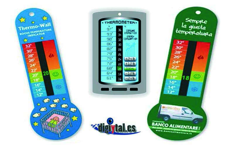 termometros para calendarios